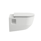 Laufen Pro Wand-WC "rimless" Tiefspüler mit Nischen inkl. Deckel