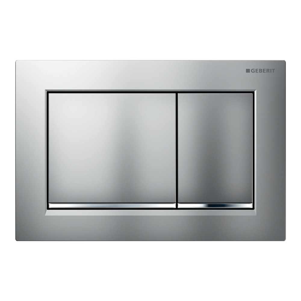 Geberit Betätigungsplatte OMEGA20 square für 2-Mengen Spülung