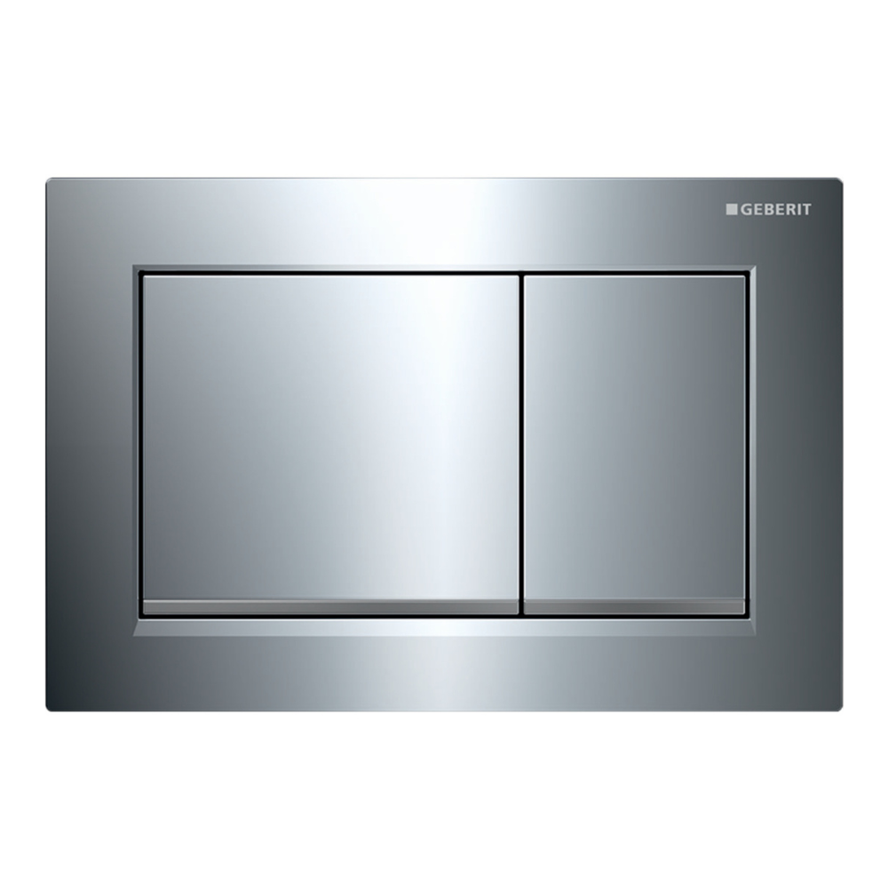 Geberit Betätigungsplatte OMEGA20 square für 2-Mengen Spülung