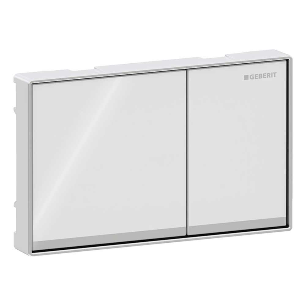 Geberit Betätigungsplatte OMEGA60 square für 2-Mengen Spülung