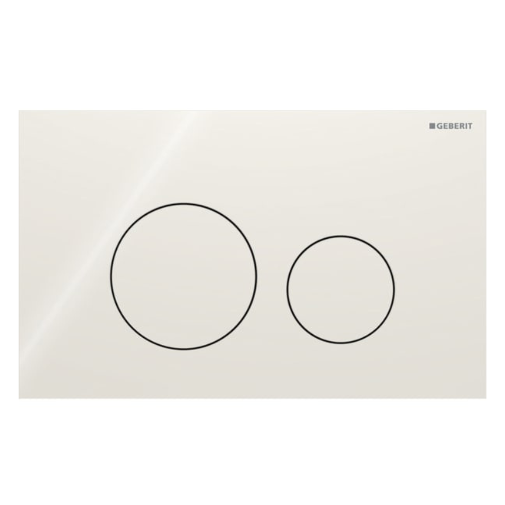 Geberit Betätigungsplatte SIGMA40 round für 2-Mengen Spülung