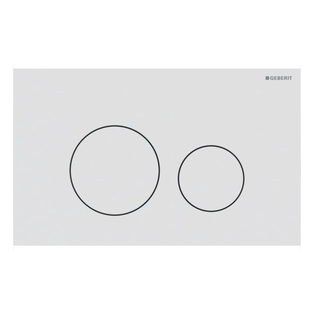 Geberit Betätigungsplatte SIGMA40 round für 2-Mengen Spülung