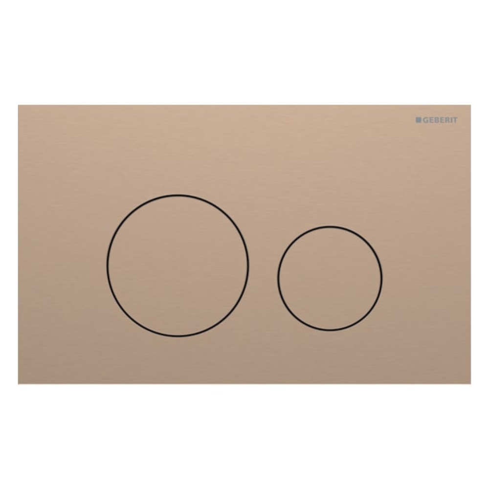 Geberit Betätigungsplatte SIGMA40 round für 2-Mengen Spülung