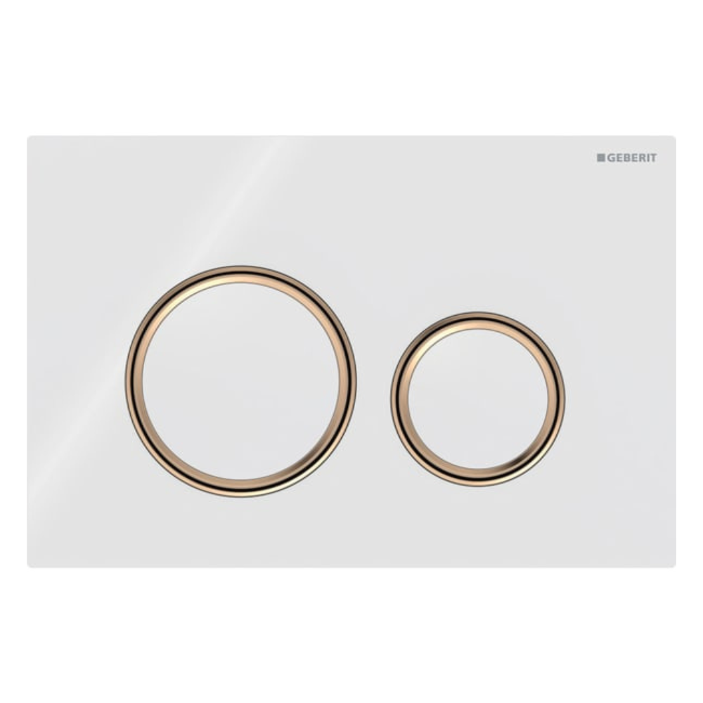 Geberit Betätigungsplatte SIGMA50 round für 2-Mengen Spülung