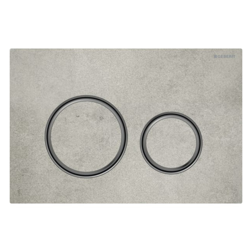 Geberit Betätigungsplatte SIGMA50 round für 2-Mengen Spülung