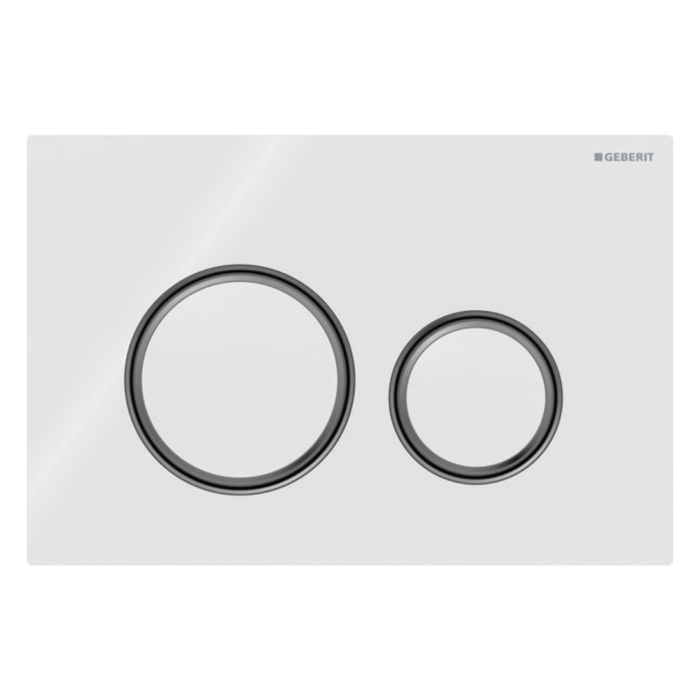 Geberit Betätigungsplatte SIGMA50 round für 2-Mengen Spülung
