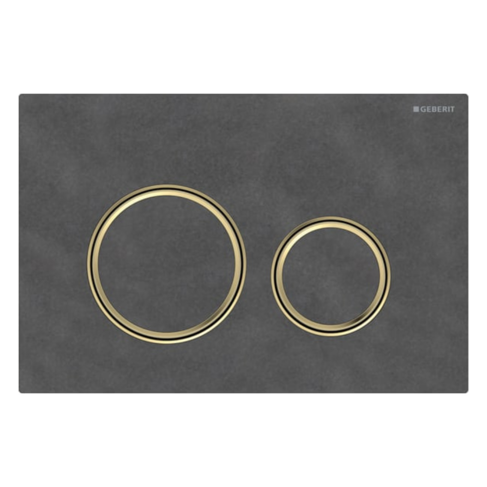 Geberit Betätigungsplatte SIGMA50 round für 2-Mengen Spülung