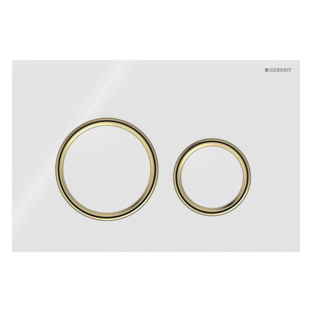 Geberit Betätigungsplatte SIGMA50 round für 2-Mengen Spülung