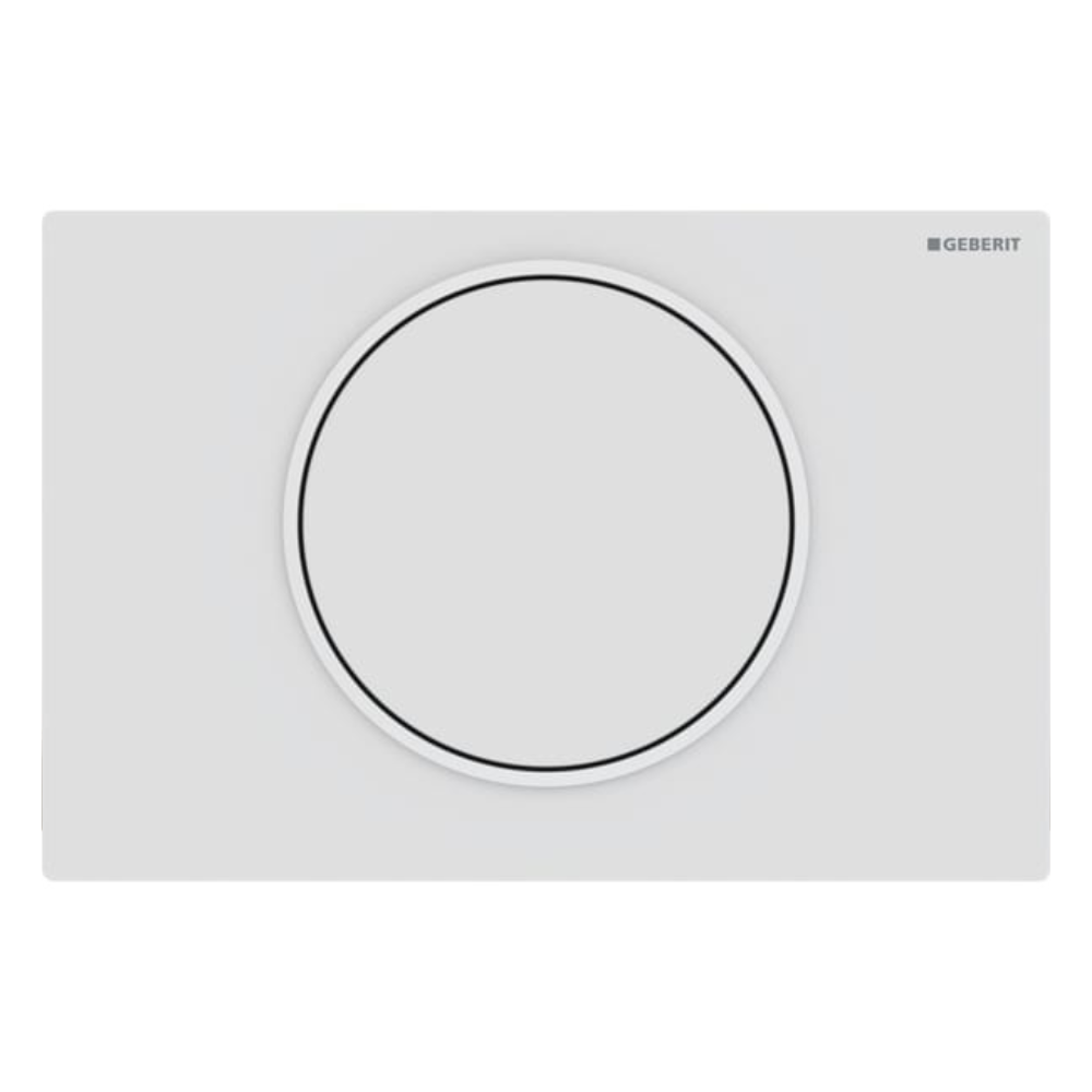 Geberit Betätigungsplatte SIGMA10 round für Spül-Stopp-Spülung
