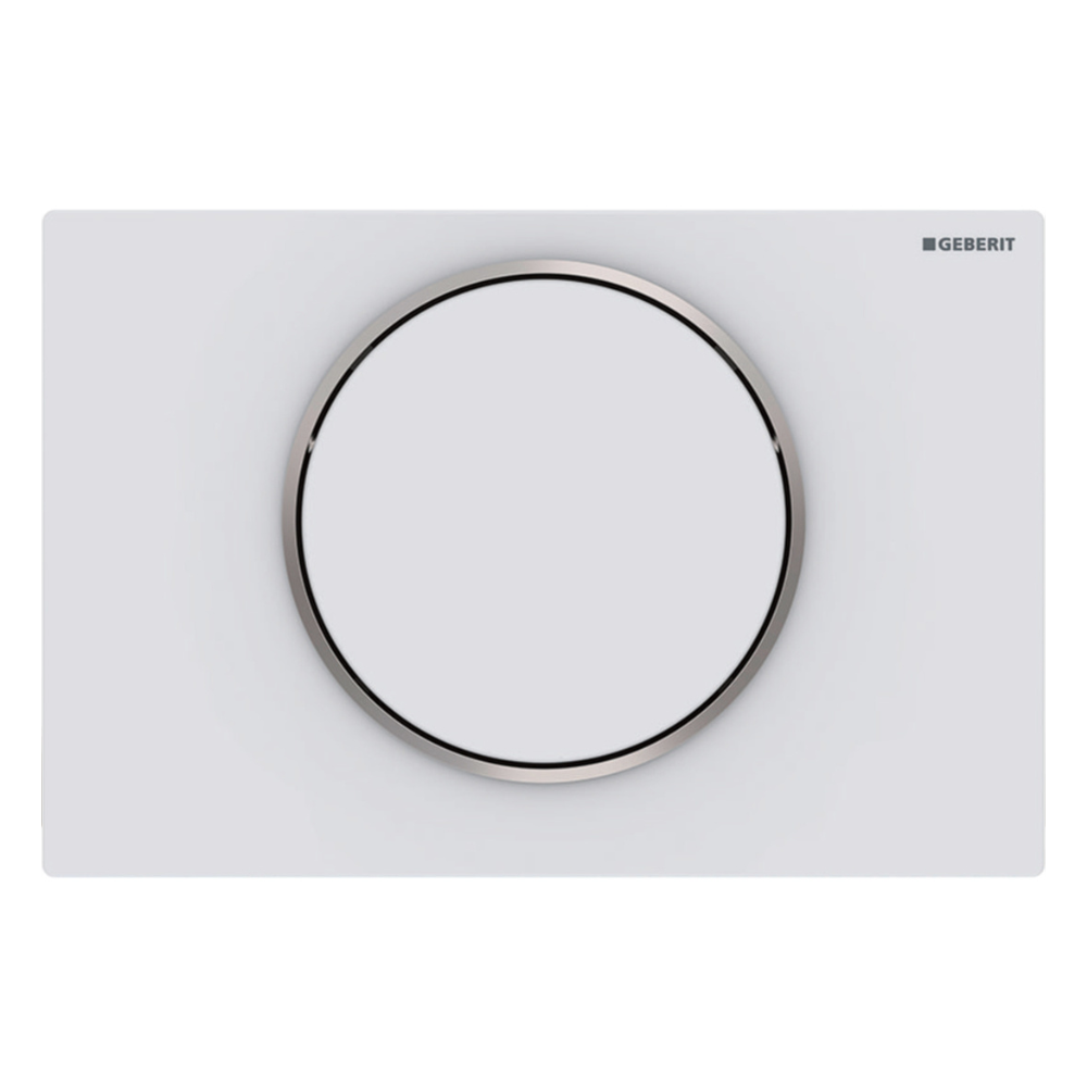 Geberit Betätigungsplatte SIGMA10 round für Spül-Stopp-Spülung