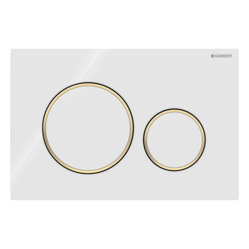 Geberit Betätigungsplatte SIGMA20 round für 2-Mengen Spülung
