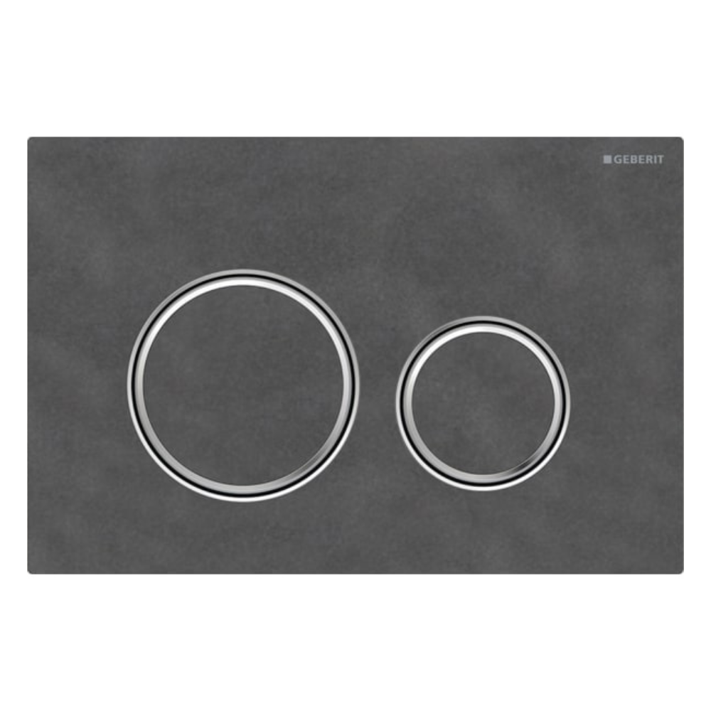 Geberit Betätigungsplatte SIGMA50 round für 2-Mengen Spülung