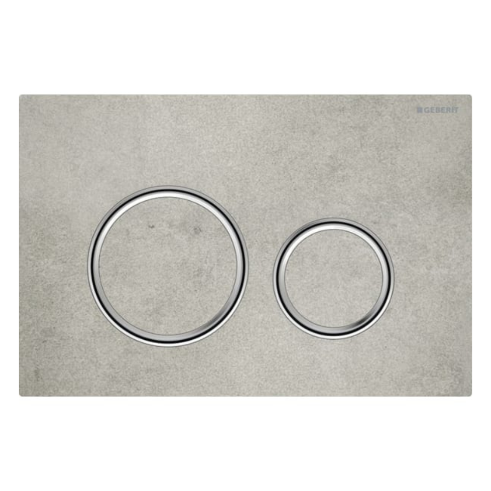 Geberit Betätigungsplatte SIGMA50 round für 2-Mengen Spülung