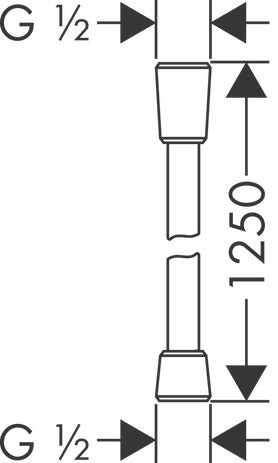 Hansgrohe Isiflex Brauseschlauch