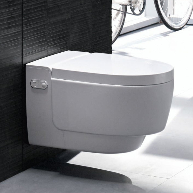 Geberit AquaClean Mera Comfort Dusch-WC Tiefspüler spülrandlos TurboFlush mit Deckel