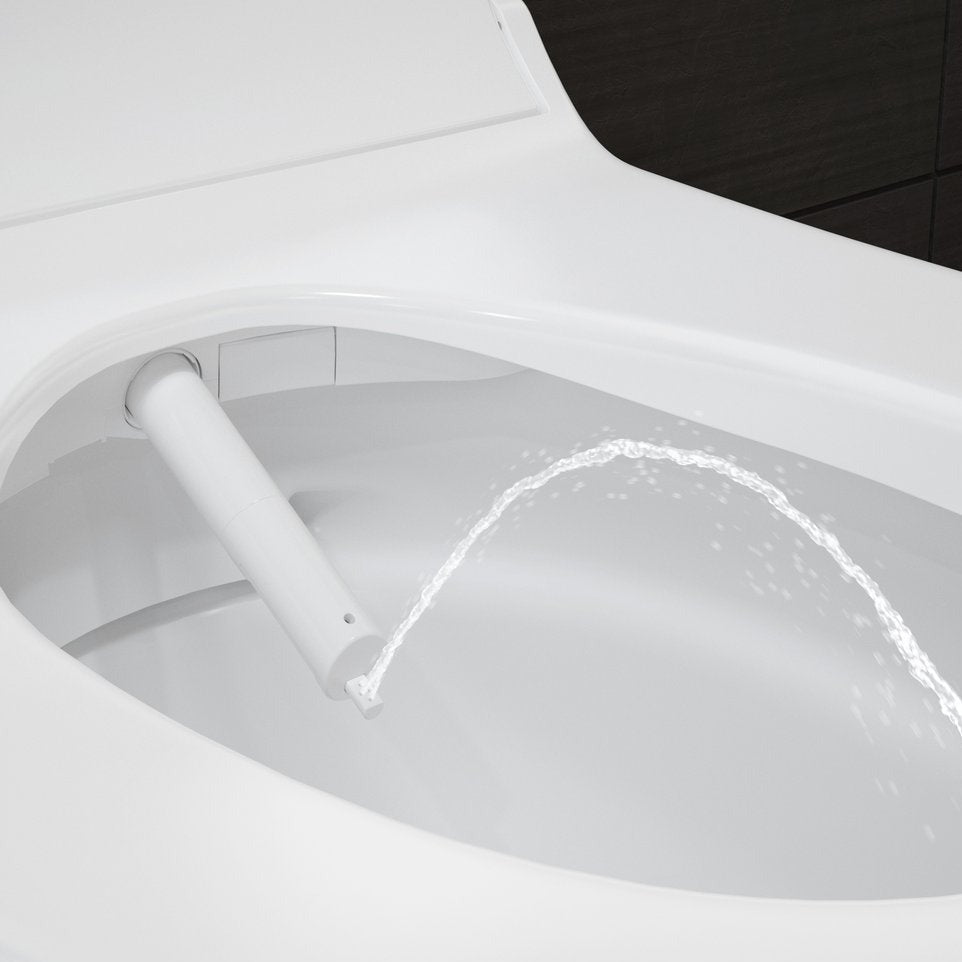 Geberit AquaClean Tuma Comfort Stand Dusch-WC Tiefspüler spülrandlos mit Deckel