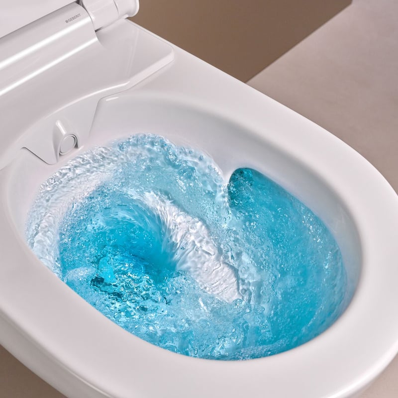 Geberit AquaClean Alba Dusch-WC TurboFlush mit Deckel