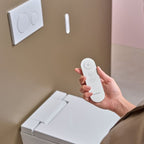 Komplett Set Geberit Alba Dusch-WC mit Duofix Montagemodul