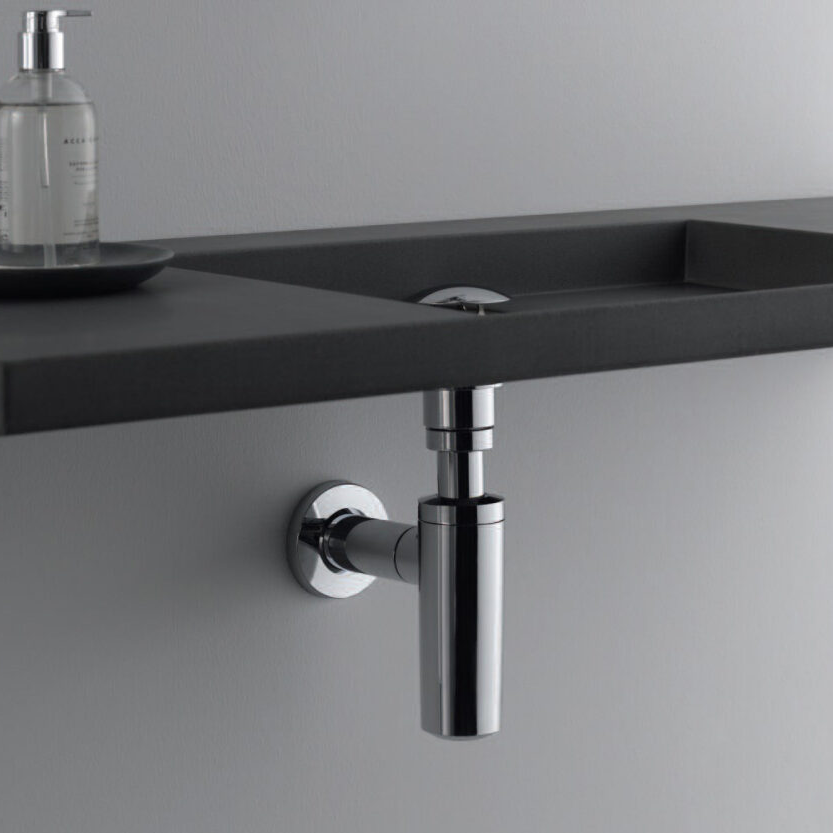 Geberit Direktsiphon für Waschtische mit Rosette