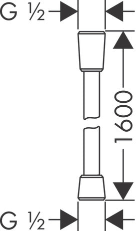 Hansgrohe Isiflex Brauseschlauch