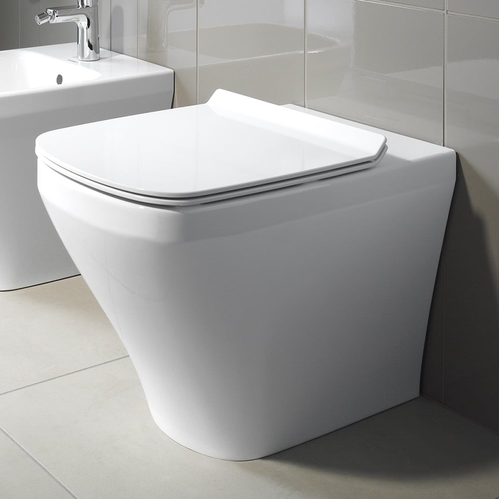 Duravit DuraStyle Stand-WC Tiefspüler mit Spülrand