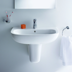 Duravit D-Code Keramik Waschtisch wandmontage