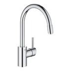 Grohe Concetto Küchenarmatur Niederdruck hoher Auslauf ausziehbare L-Brause