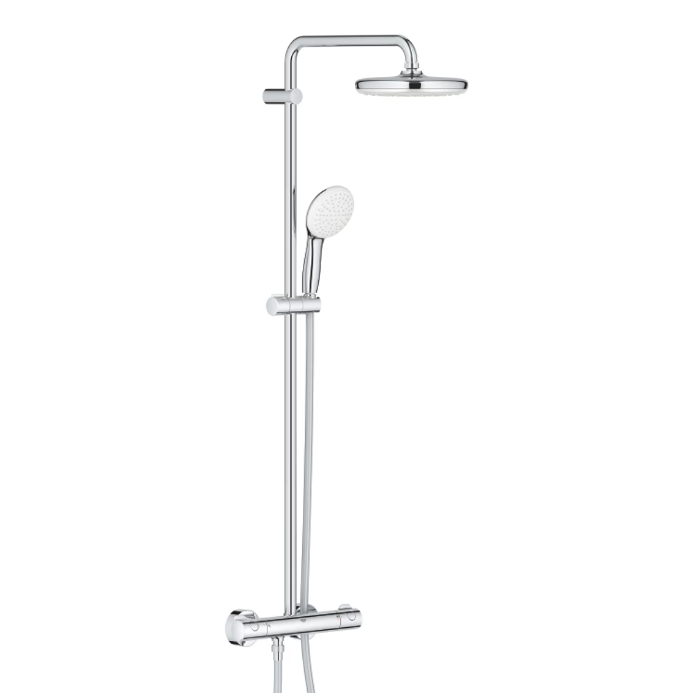 Grohe Tempesta AP-Duschsystem mit Kopfbrause & Thermostat