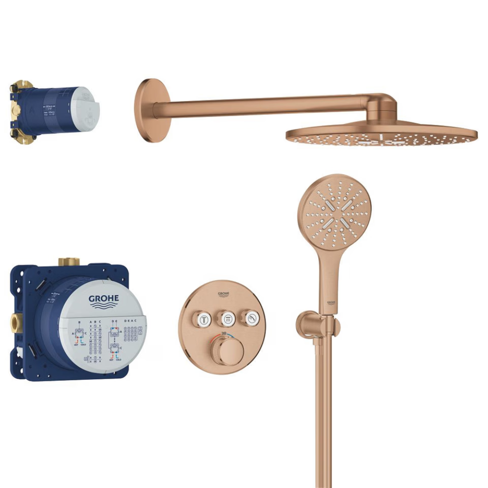 Grohe Grohtherm SmartControl UP-Duschsystem mit Rapido SmartBox & Rainshower SmartActive 310