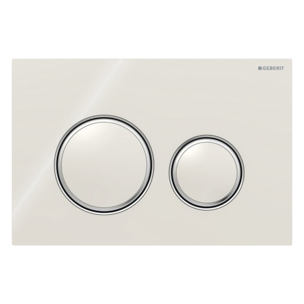 Geberit Betätigungsplatte SIGMA50 round für 2-Mengen Spülung