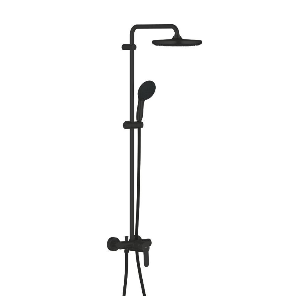 Grohe Tempesta AP-Duschsystem mit Kopfbrause & Einhebelmischer