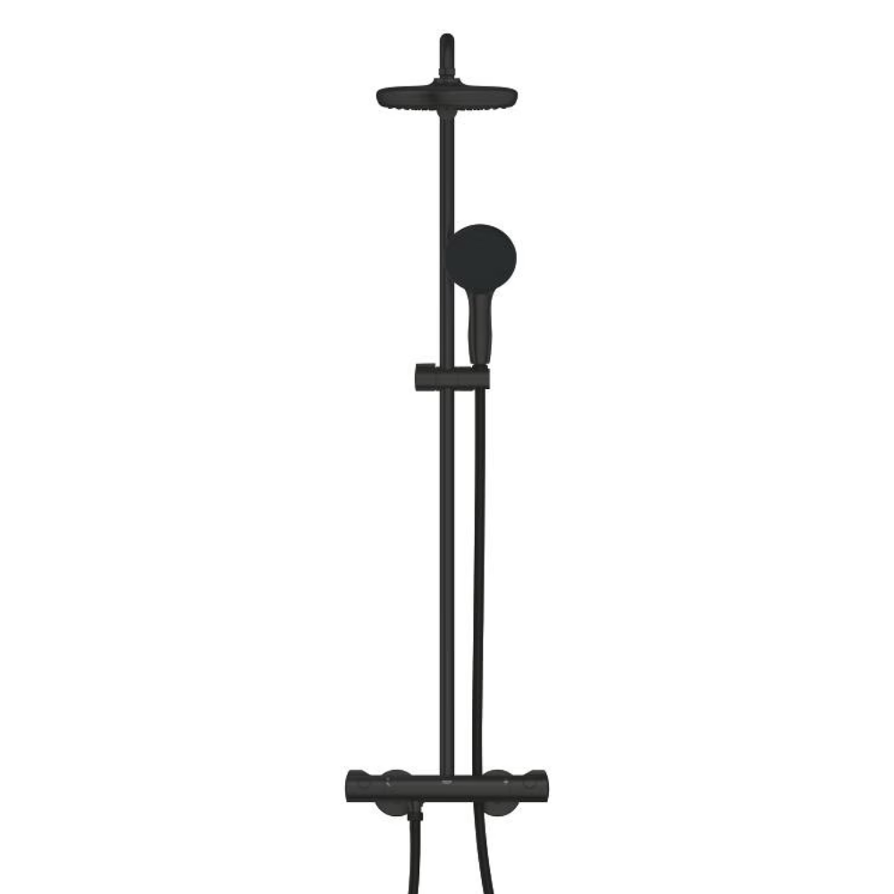 Grohe Tempesta AP-Duschsystem mit Kopfbrause & Thermostat