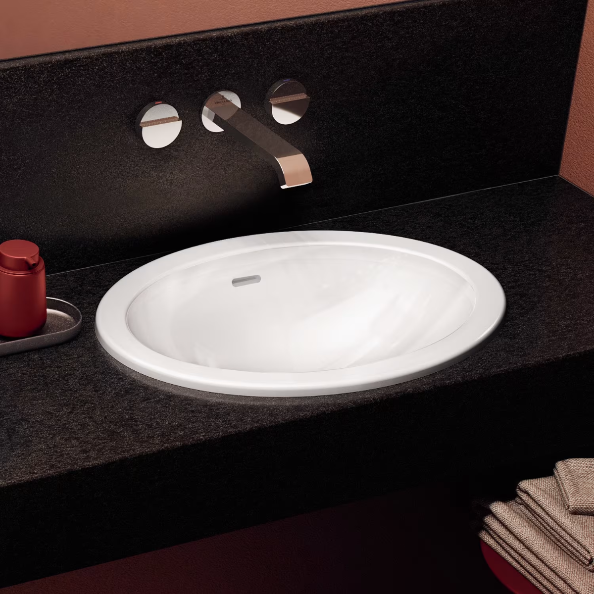 Villeroy & Boch Loop & Friends Einbauwaschtisch von oben