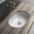 Geberit VariForm Einbau Waschtisch elliptisch von unten