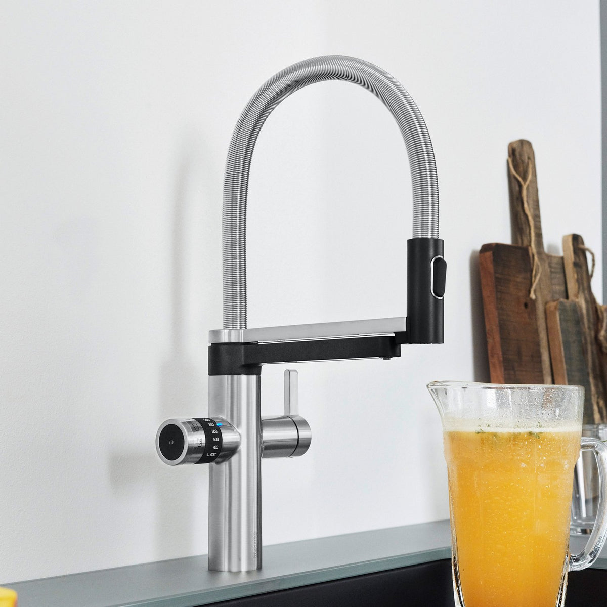Blanco Evol-S Pro Küchenarmatur Dink.System schwenkbar