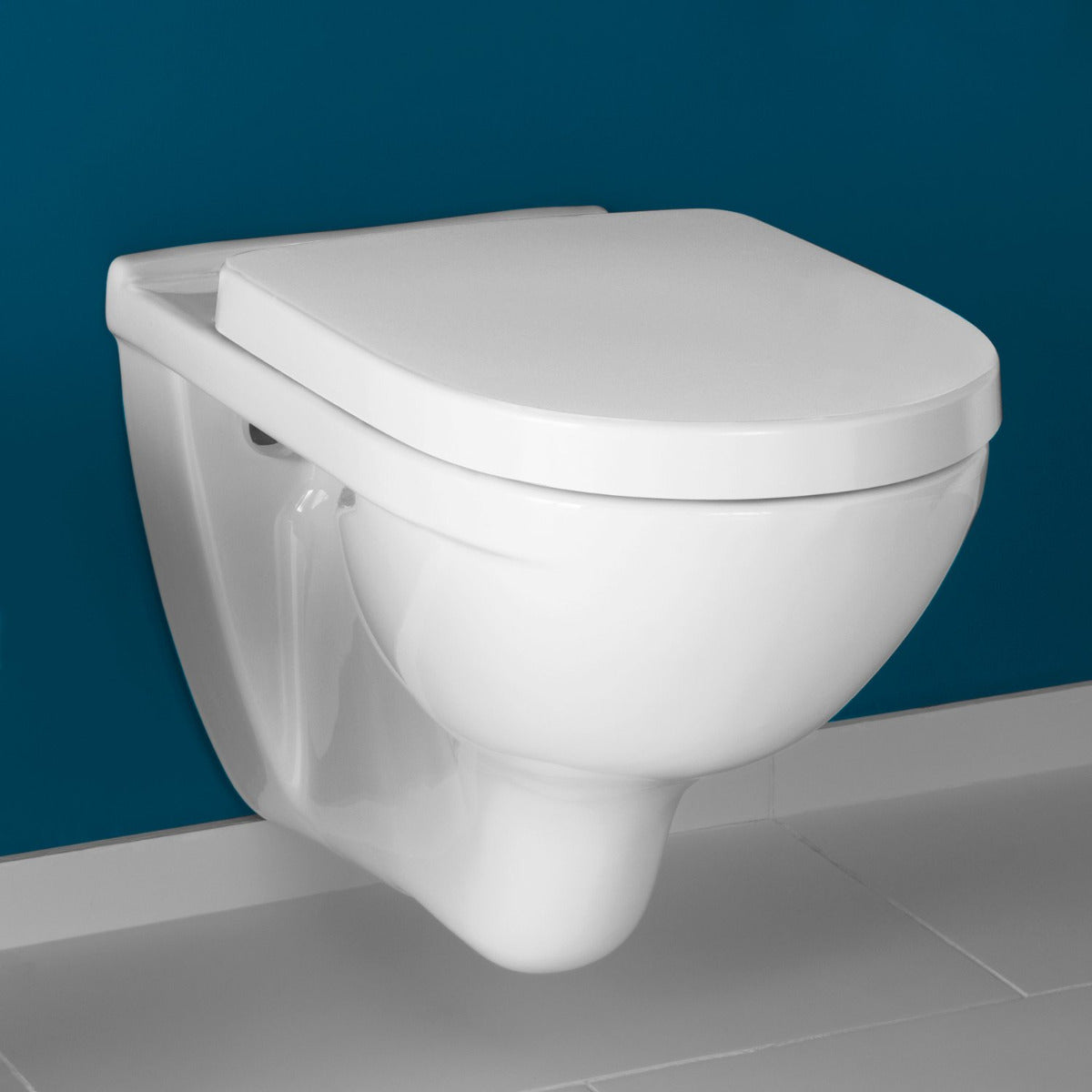 Villeroy & Boch O.novo Wand-WC Tiefspüler spülrandlos mit Deckel