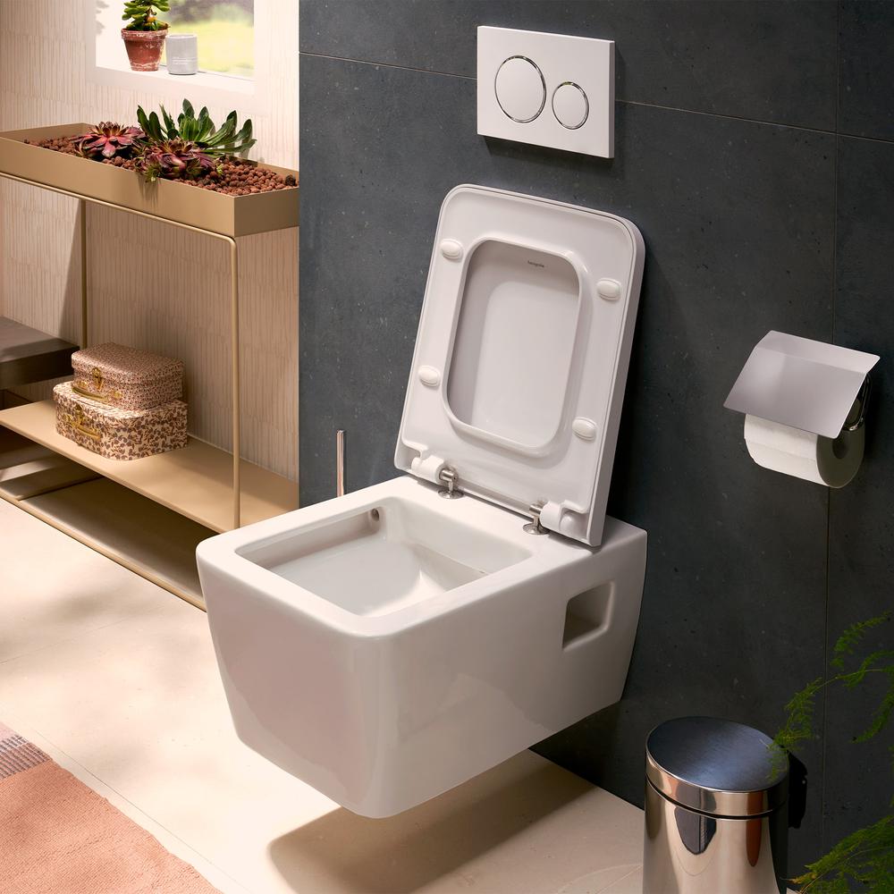 Hansgrohe EluPura Wand-WC Tiefspüler spülrandlos mit Deckel