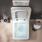 Hansgrohe EluPura Wand-WC Tiefspüler spülrandlos mit Deckel