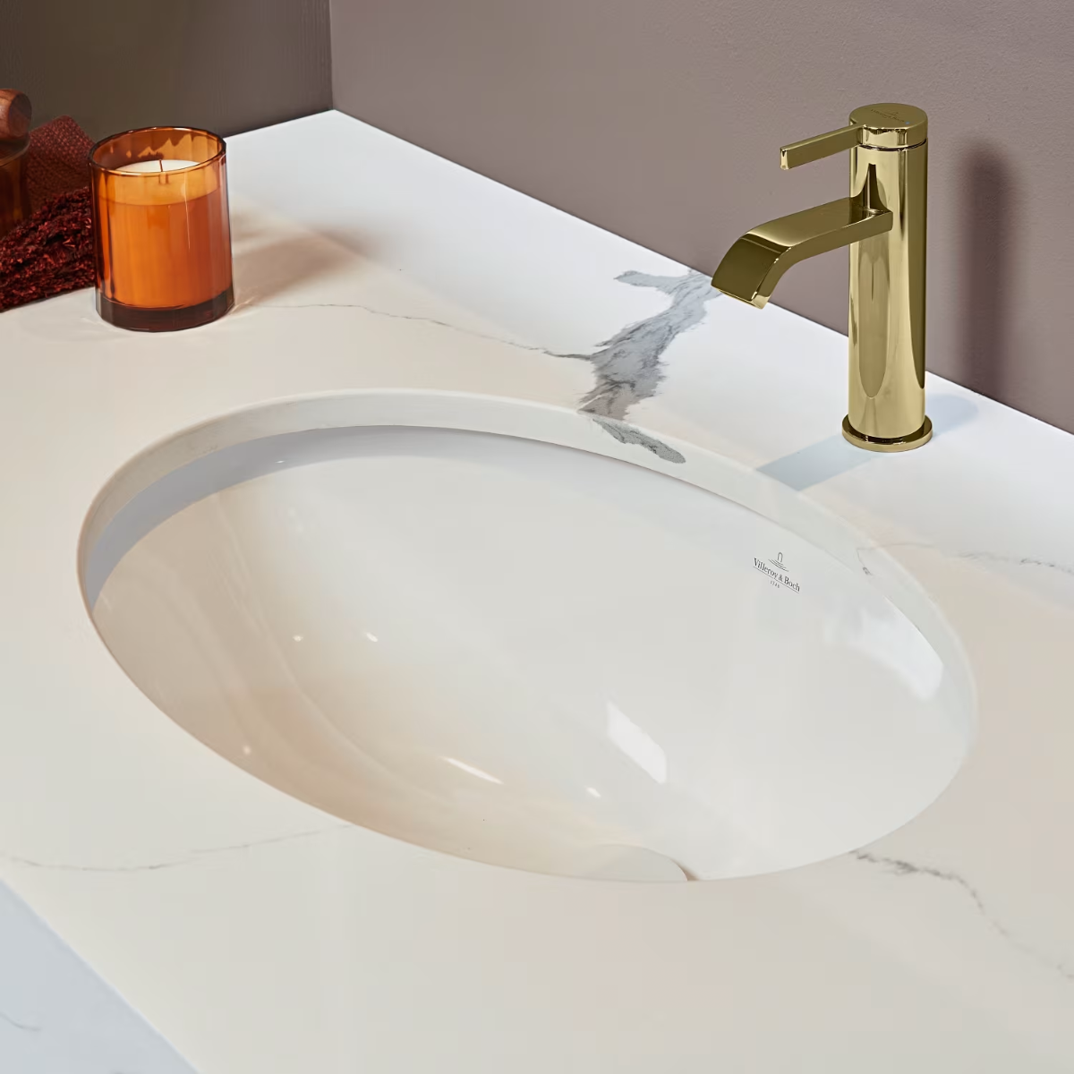 Villeroy & Boch Evana Einbau Waschtisch von unten