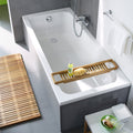 Duravit D-Code Badewanne mit 1 Rückenschräge