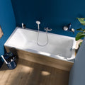 Duravit No.1 Rechteck-Badewanne mit 1 Rückenschräge