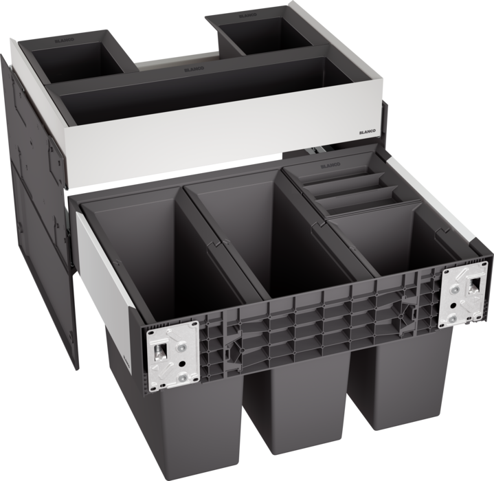 Blanco SELECT II 60/4 Orga Abfallsystem für Frontmontage