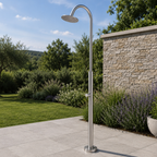 AMA Giova Gartendusche Kalt- und Warmwasser mit Kopfbrause