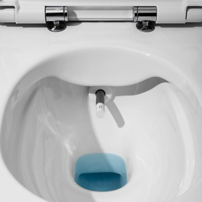 Laufen Cleanet Navia Dusch-WC Tiefspüler spülrandlos mit Deckel