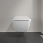 Villeroy & Boch Venticello Wand-WC Tiefspüler spülrandlos mit Deckel