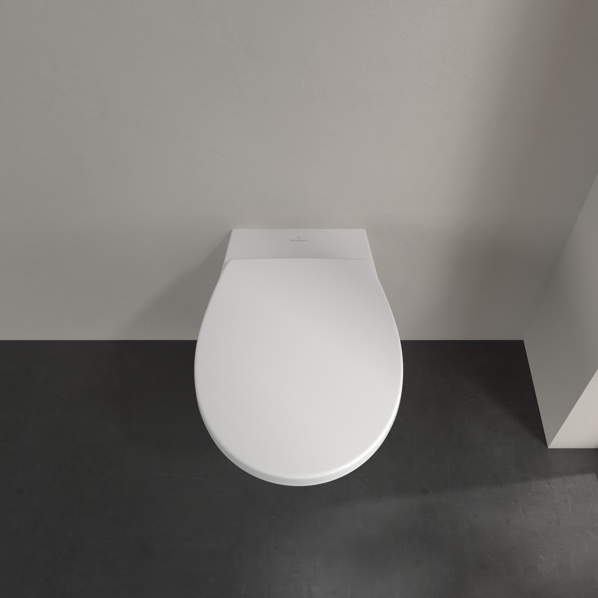 Villeroy & Boch O.novo Wand-WC Compact Tiefspüler spülrandlos mit Deckel