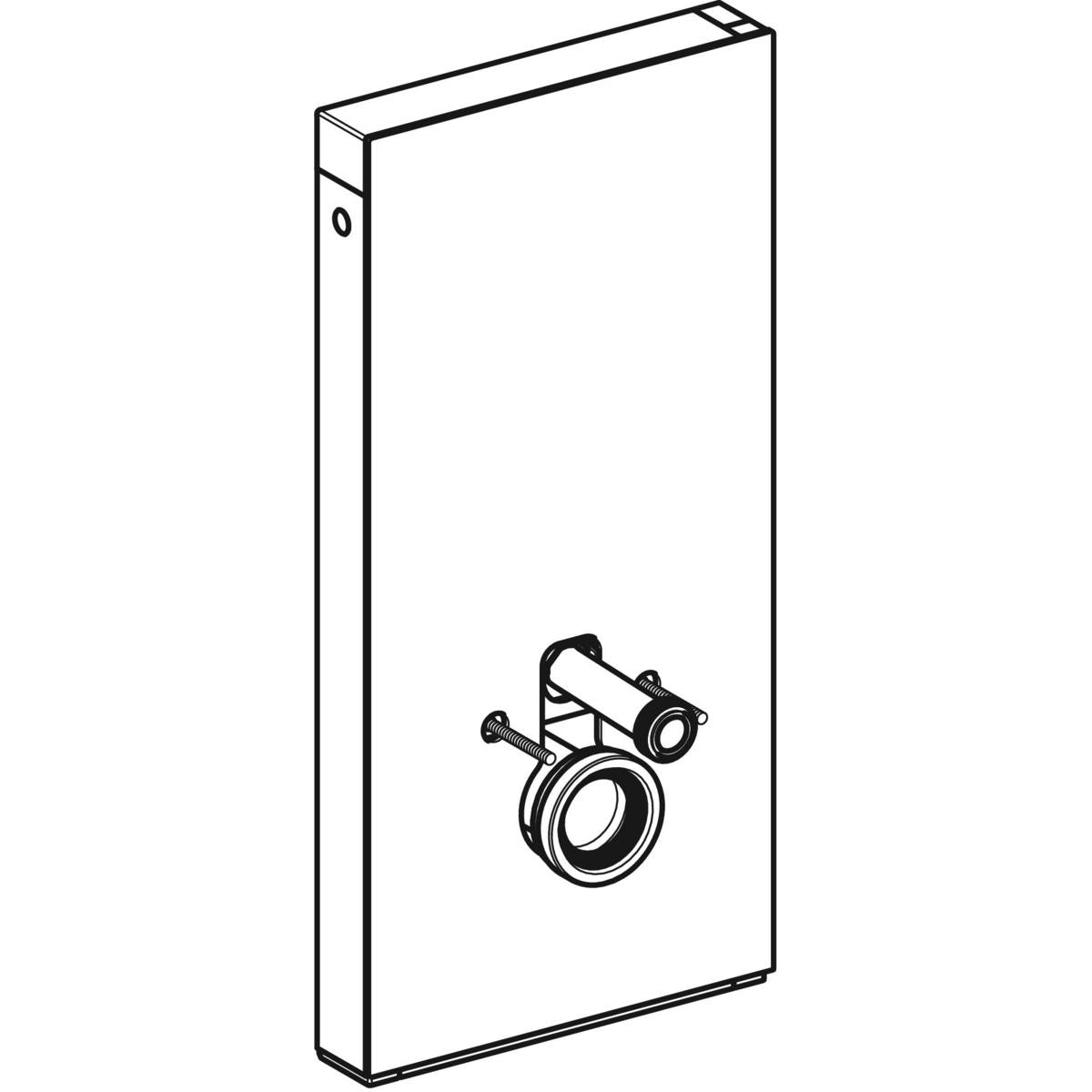 Geberit Monolith Sanitärmodul WC101 für Wand- und Dusch-WC