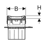 Geberit CleanLine80 Duschrinne