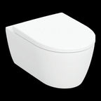 Geberit iCon Wand-WC Tiefspüler spülrandlos mit Deckel