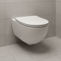 Geberit Vitelle Wand-WC Tiefspüler spülrandlos mit Deckel